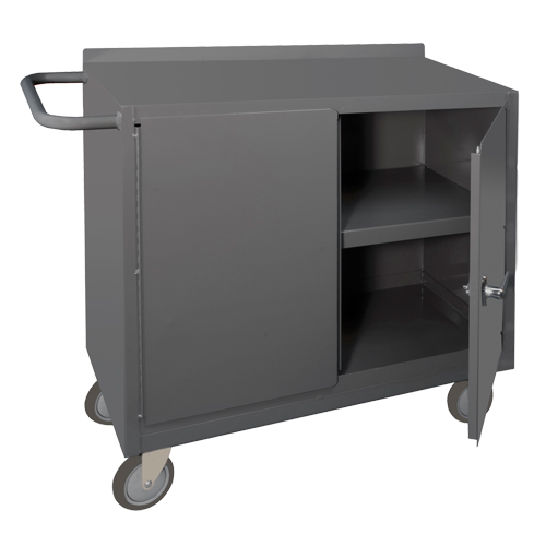 Mobile Workbench Cabinet, Steel Surface Pryde Industrial Inc.