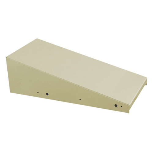 Clean Line Economy Lockers Slope Top, 1 Bank, 18" D x 12" W x 6" H, Beige, Steel Pryde Industrial Inc.