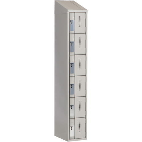 Casiers robustes Concorde, 6 niveaux, 12" x 18" x 78", Acier, Gris, Soud&eacute; (assembl&eacute;) Pryde Industrial Inc.