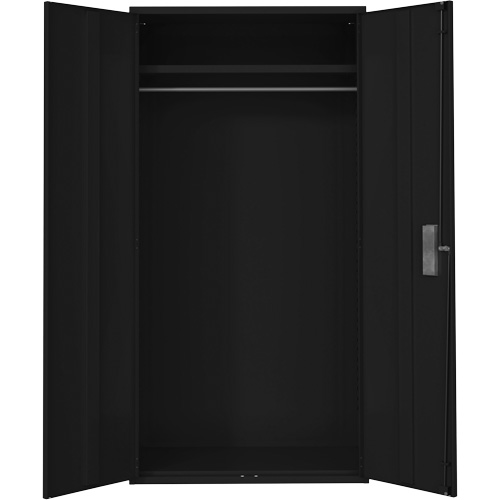 Armoire garde-robe, Acier, 36" la x 18" p x 72" h, Noir Pryde Industrial Inc.