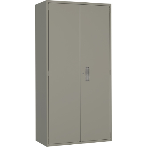 Armoire garde-robe, Acier, 36" la x 18" p x 72" h, Gris Pryde Industrial Inc.