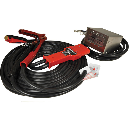 Heavy-Duty Tangle-Free Plug-In Booster Cable, 1 AWG, 800 A, 25' Cable Pryde Industrial Inc.