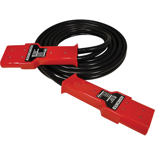 C&acirc;ble robuste &agrave; fiche double, 1 AWG, C&acirc;ble 12' Pryde Industrial Inc.