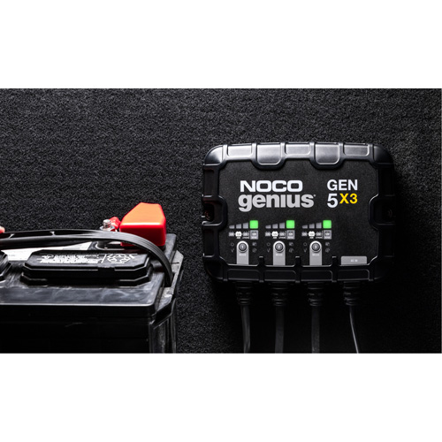 Genius&reg; Gen5X3 3-Bank, 15-Amp On-Board Battery Charger Pryde Industrial Inc.