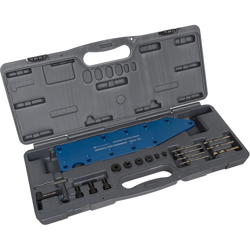 Manifold Drill Template for Ford 3.5L Ecoboost Pryde Industrial Inc.