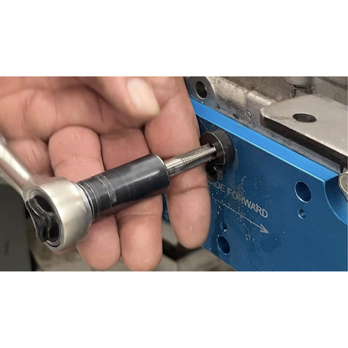 Manifold Drill Template for Ford 3.5L Ecoboost Pryde Industrial Inc.