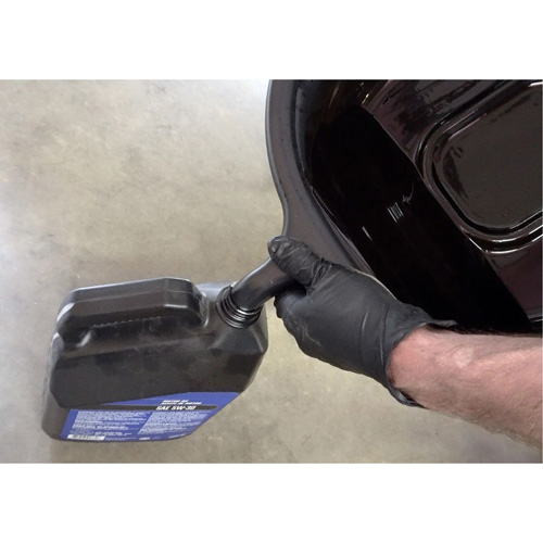 Black Oval Drain Pan Pryde Industrial Inc.