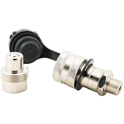 Jeu de raccords &agrave; d&eacute;bit &eacute;lev&eacute;, Acier, 3/8", NPTF femelle/NPTF m&acirc;le, 10 000 PSI Pryde Industrial Inc.