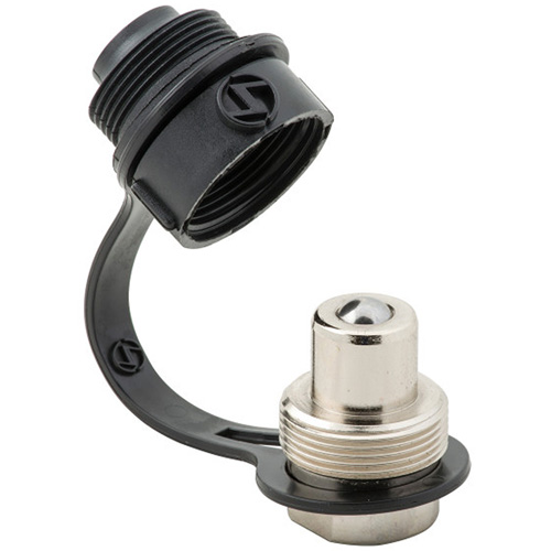 Coupler High Flow Male Side, Steel, 3/8", Male NPTF, 10000 PSI Pryde Industrial Inc.