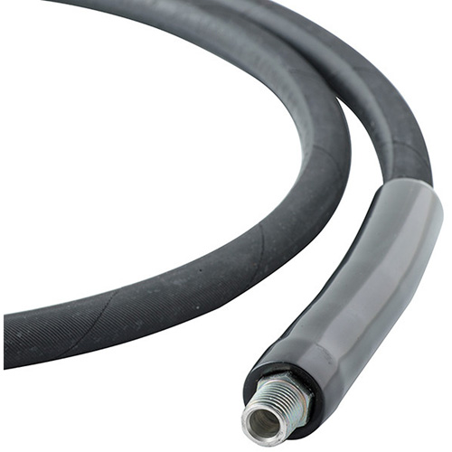 Hose, Hydraulic, Rubber, 1/4" dia. x 10', 10000 PSI, 3/8 NPT Pryde Industrial Inc.