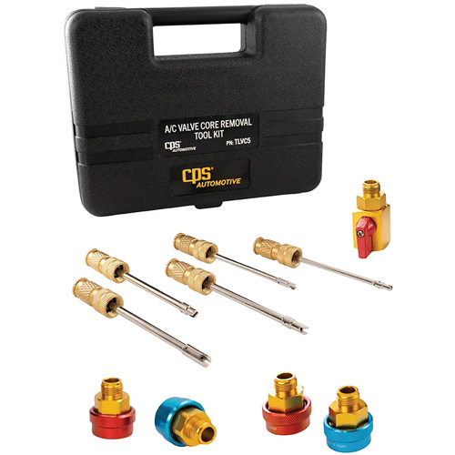 10-Piece A/C Valve Core Removal Tool Kit Pryde Industrial Inc.