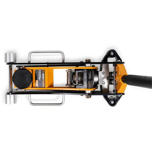 Cric aluminium &agrave; profil bas, 2 tonne(s) Capacit&eacute;, 3-1/4" Abaiss&eacute;e, 18-1/2" &eacute;lev&eacute;e, Hydraulique &agrave; main Pryde Industrial Inc.