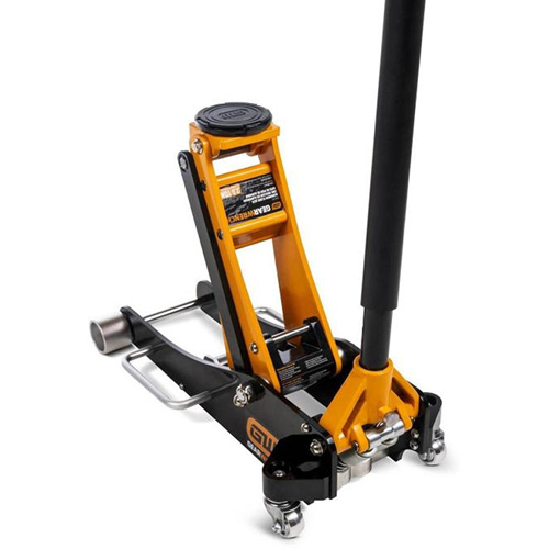 Cric aluminium &agrave; profil bas, 2 tonne(s) Capacit&eacute;, 3-1/4" Abaiss&eacute;e, 18-1/2" &eacute;lev&eacute;e, Hydraulique &agrave; main Pryde Industrial Inc.