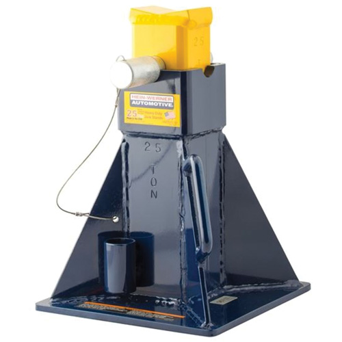 Chandelles de support pour v&eacute;hicule, Tige verrouillable, Capacit&eacute; de 25 tonnes Pryde Industrial Inc.