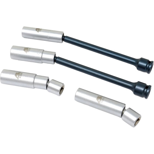 Jeu de douilles pivotantes pour bougie d'allumage Euro 4 mcx, Prise 3/8" Pryde Industrial Inc.