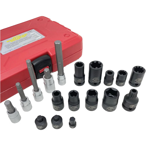 18-Piece Brake Caliper Socket Set Pryde Industrial Inc.