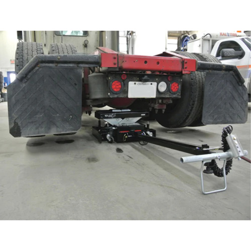 Floor Service Jack, 12 Ton(s) Capacity, 7-1/2" Lowered, 15-3/4" Raised, Air Hydraulic Pryde Industrial Inc.