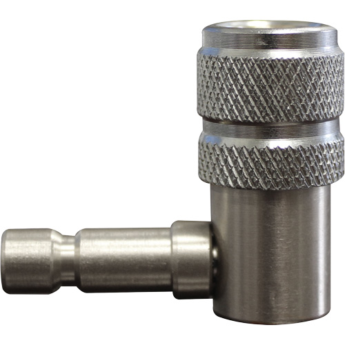 Universal 90° Adapter Fitting For Cooling System Pressure Test Adapters Pryde Industrial Inc.