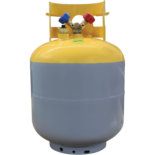 50 Lbs DOT-Approved Recovery Cylinder with Float Switch Pryde Industrial Inc.
