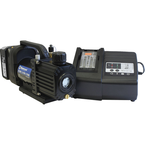 Cordless Vacuum Pump Kit with 5-Amp Battery & Sleeve Pryde Industrial Inc.