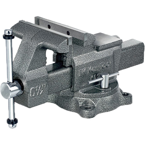 &eacute;tau professionnel d'atelier K65, Largeur des m&acirc;choires 6-1/2", Profondeur de la gorge 3-7/8", Base Pivotant Pryde Industrial Inc.