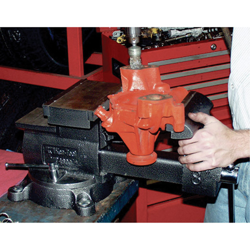 &eacute;tau r&eacute;versible pour m&eacute;canicien professionnel KT4800, Largeur des m&acirc;choires 8", Profondeur de la gorge 4-7/8", Base Pivotant Pryde Industrial Inc.