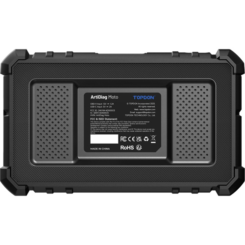 Outil de diagnostic 5" pour moto ArtiDiag Moto Pryde Industrial Inc.