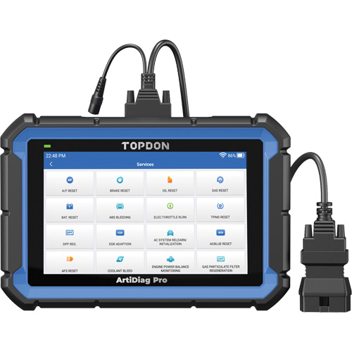 Outil de diagnostic ArtiDiag Pro 7" avec fonctions de service et commandes bidirectionnelles Pryde Industrial Inc.