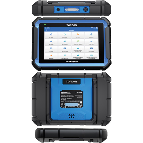 Outil de diagnostic ArtiDiag Pro 7" avec fonctions de service et commandes bidirectionnelles Pryde Industrial Inc.