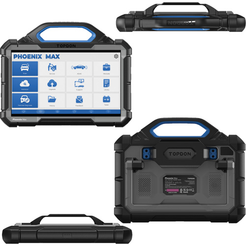 Phoenix Max with Scope 13.3" OE-Level Scan Tool, Docking Station & 4 Channel Oscilloscope Pryde Industrial Inc.