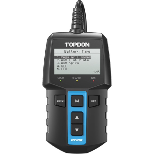 Testeur de batterie 12?V et de syst&egrave;mes BT100 Pryde Industrial Inc.
