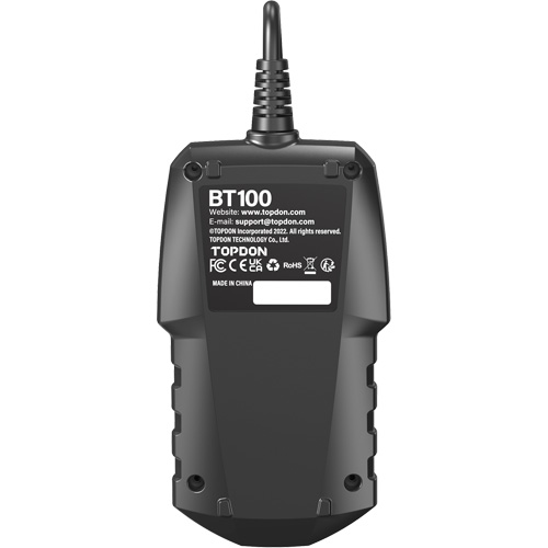 Testeur de batterie 12?V et de syst&egrave;mes BT100 Pryde Industrial Inc.