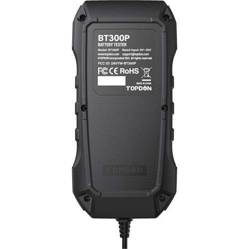 BT300P Battery, Charging & Cranking System Tester with Printer Pryde Industrial Inc.