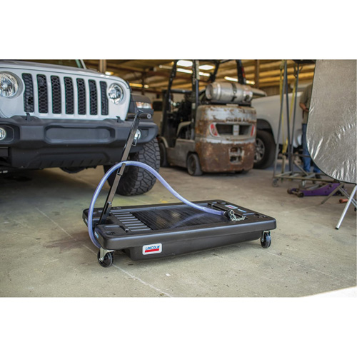 Low Profile Polypropylene Portable Oil Drain Pryde Industrial Inc.