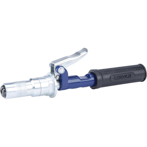 Lever Action Grease Coupler, 0.125 NPT Thread, Steel Pryde Industrial Inc.
