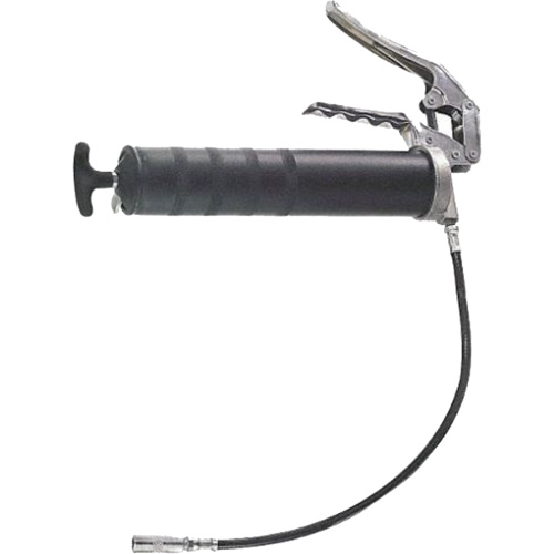 Heavy-Duty Pistol Grip Grease Gun with Flex Hose Extension, 14 oz Capacity Pryde Industrial Inc.