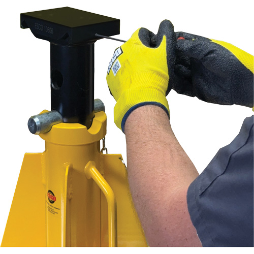 Adaptateur &agrave; dessus plat pour supports de v&eacute;rin ESCO de style haut de 20 et 25 tonnes Pryde Industrial Inc.