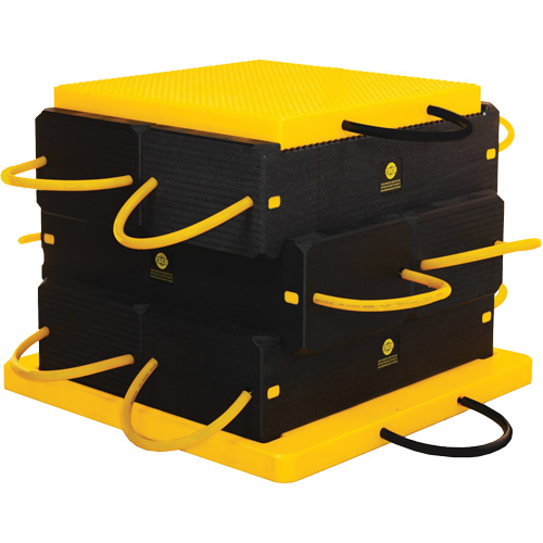 8-Piece CribLok Composite Cribbing System Kit Pryde Industrial Inc.
