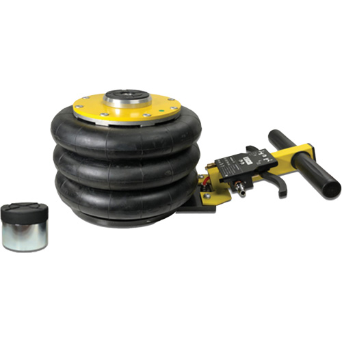 Pro Series 3-Stage Bladder Jack, 2 Ton(s), 22" Raised Height Pryde Industrial Inc.