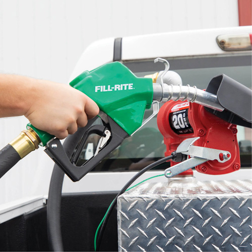 Pistolet de distribution automatique vert pour diesel Pryde Industrial Inc.