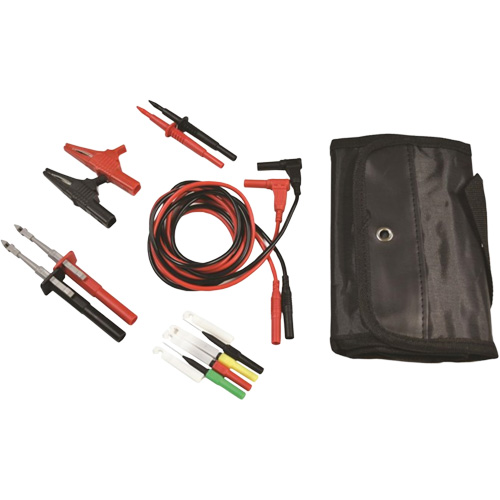 Ensemble de fils d'essai automobile Pro avec sondes d'essai de premi&egrave;re qualit&eacute; Pryde Industrial Inc.