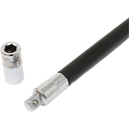 Tournevis flexible extra-long avec adaptateur carr&eacute; 1/4" x hexagonal 1/4" Pryde Industrial Inc.