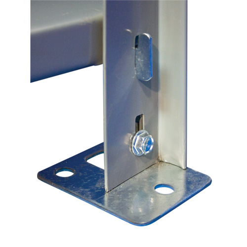 Interlok Boltless Shelving Foot Plate Pryde Industrial Inc.