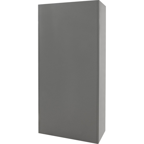 Combination Storage Cabinet, 36" W x 18" D x 72" H, Grey Pryde Industrial Inc.