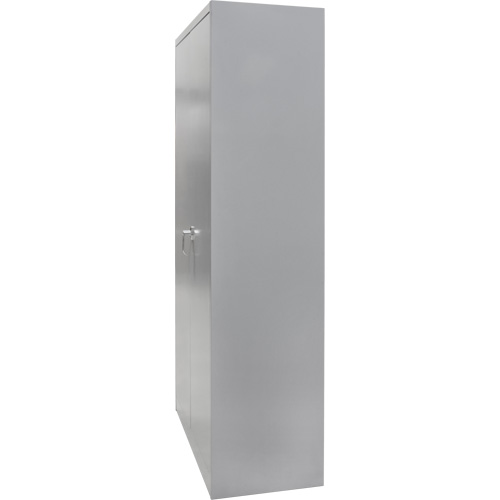 Armoire garde-robe, Acier, 36" la x 18" p x 72" h, Gris Pryde Industrial Inc.