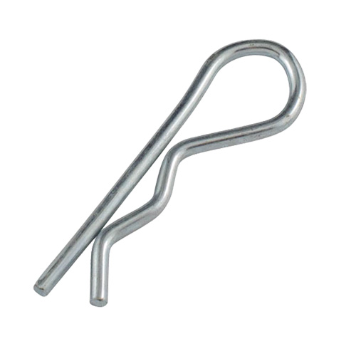 Cotter Pin, 1/8" Dia., 2-9/16" L, Zinc Plated Pryde Industrial Inc.