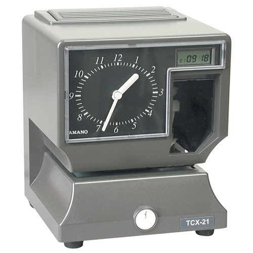 Horloge de pointage, Num&eacute;rique Pryde Industrial Inc.