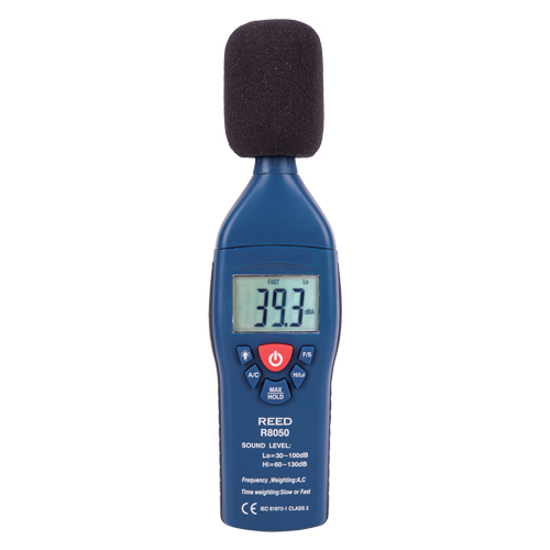 Sound Level Meter, 30 - 100 dB/60 - 135 dB Measuring Range Pryde Industrial Inc.