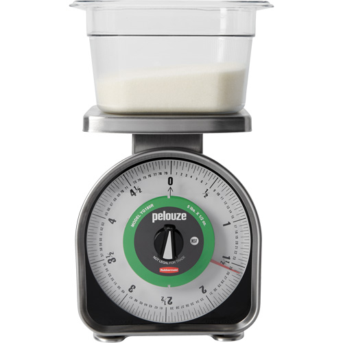 Balance m&eacute;canique &agrave; mesurer les portions Pelouze, Capacit&eacute; 5 lb / 2,3 kg, Graduations 10 g / 0,5 oz Pryde Industrial Inc.