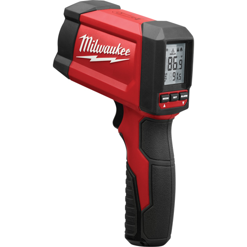 Pistolet infrarouge, -22° - 1022° F ( -30° - 550° C ), 12:01/12:1, &eacute;missivit&eacute; Fixe Pryde Industrial Inc.